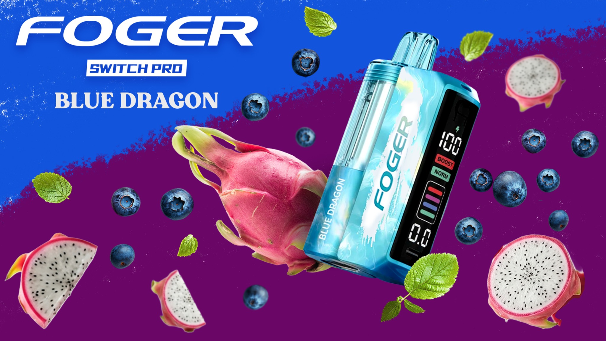 Foger Switch Pro Blue Dragon flavor